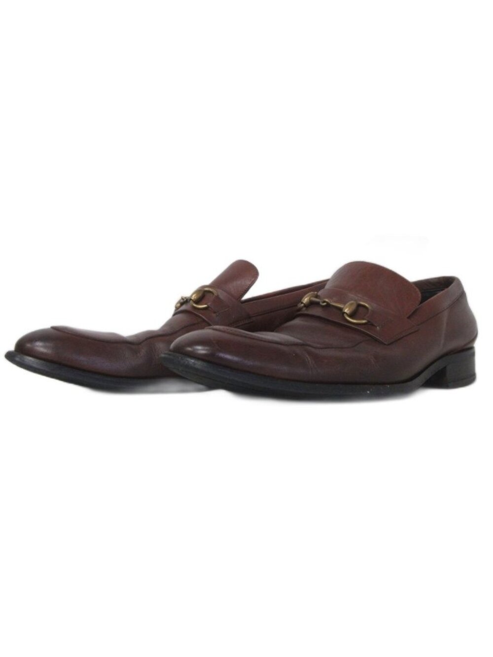 Gucci Horsebit Loafers Leather Brown